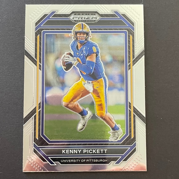 Kenny Pickett: Pittsburgh Panthers, University of Pittsburgh, 2023 Panini-Prizm - Picture 1 of 2